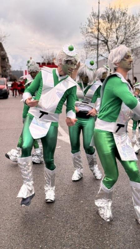 Rúa de Carnaval en Sarrià de Ter.