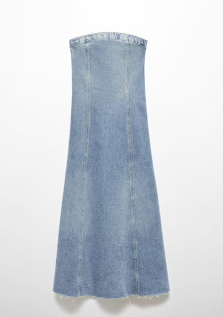 Vestido vaquero de Mango