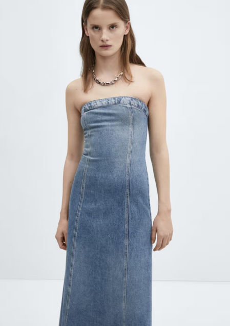 Vestido vaquero de Mango