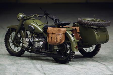 Ural M-72, muy parecida a la BMW BMW R-71