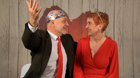 Carlos y Magdala en 'First Dates'