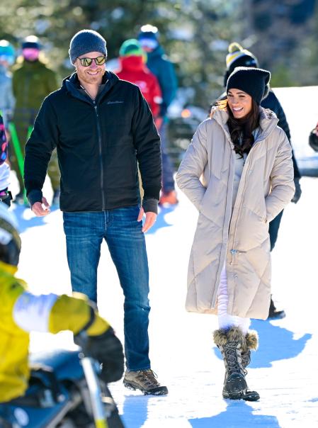 Los duques de Sussex en la estación de esquí de Whistler (Canadá)