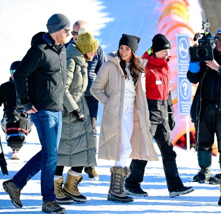 Los duques de Sussex en la estación de esquí de Whistler (Canadá)