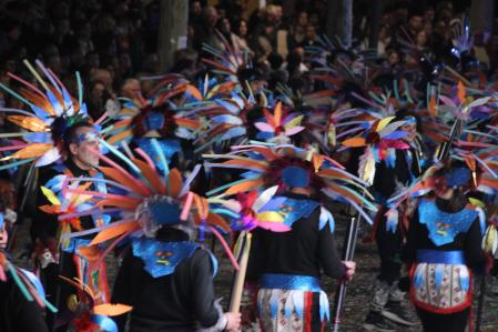 Rúa del Carnaval de Olot.