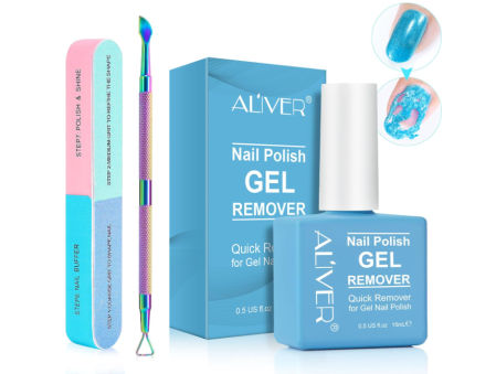 Removedor de esmalte semipermanente