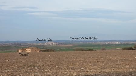 Paisaje en torno a Conill.