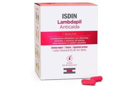 Cápsulas anticaída y fortalecedoras ISDIN Lambdapil