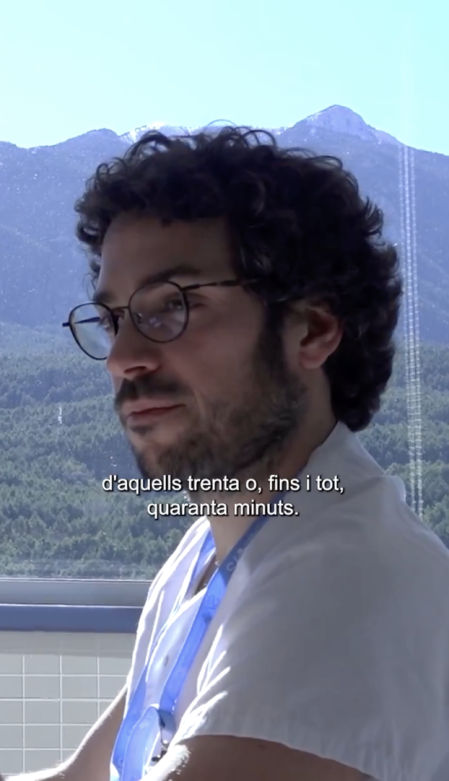 El vídeo visibiliza la labor de Miquel Farrés en el pueblo catalán de Saldes