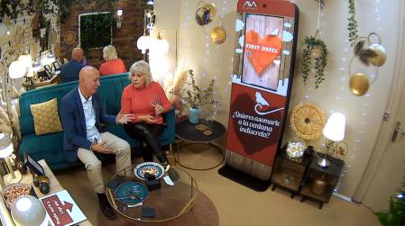 Julio y Fátima en 'First Dates'