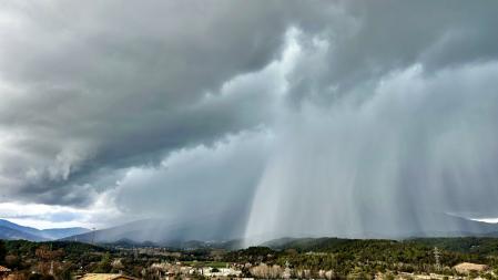 Tormenta en Sant Celoni.