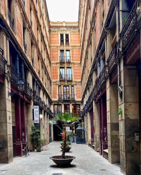pasajes modernistas de Barcelona