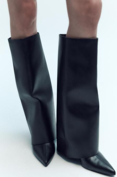 Botas polaina de Zara