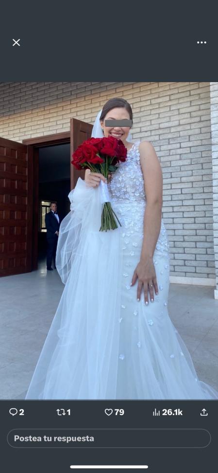 Alexandra antes de la ceremonia