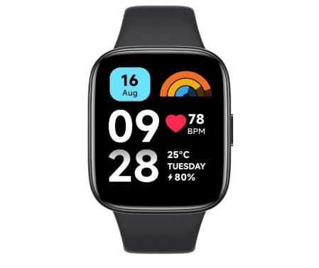 Xiaomi Redmi Watch 3 Active, smartwatch Negro
