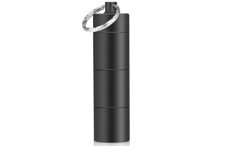 Llavero pastillero de bolsillo