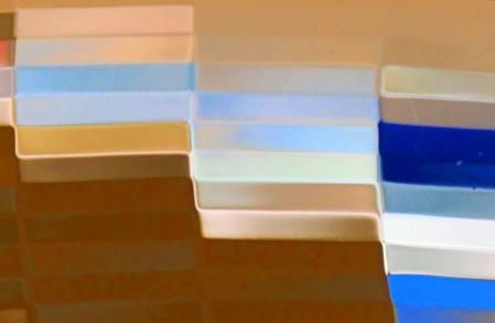 La abstracción geométrica de lo cotidiano.