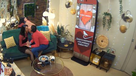 Gonzalo y Rosa en 'First Dates'