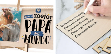 Marco de fotografías para el Día del Padre