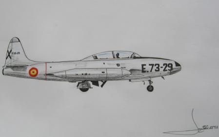 Lockheed T-33 Shooting Star.