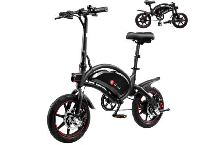 Bicicleta eléctrica plegable de DYU