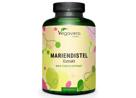 Suplemento de cardo mariano