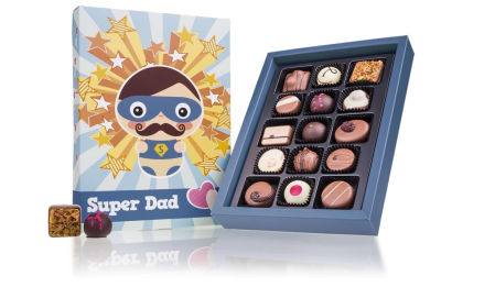 Caja de bombones para el Día del Padre