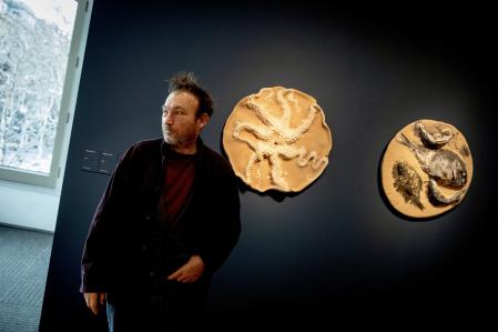 Pulpos y peces protagonizan las piezas expuestas