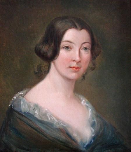 Retrato de Clotilde de Vaux.