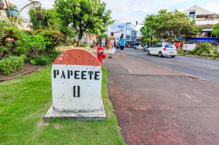 La villa de Papeete en Polinesia Francesa
