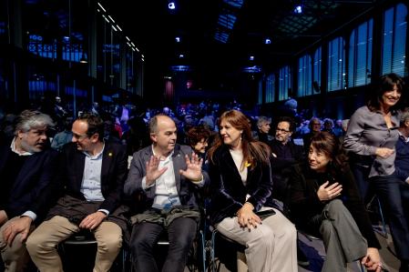 Algunos de los asistentes a la conferencia del exalcalde