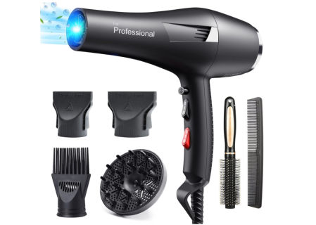 Secador de pelo profesional iónico 2400W