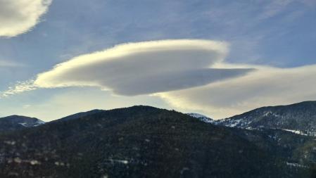 Nubes de alta montaña.