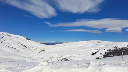 Nubes de alta montaña.