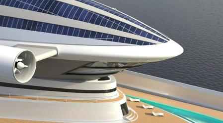 El sueño de todo explorador es este impresionante megayate con dirigible incorporado.
