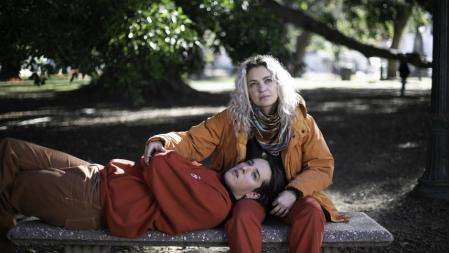 Dolores Fonzi y Santiago Rovito, madre e hijo en 'Blondi'