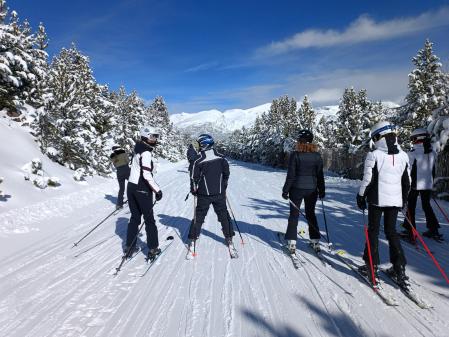 La estación andorrana Grandvalira Resorts tras la imponente nevada