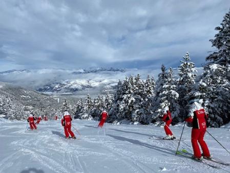 La nevada en Masella alargará la campaña hasta bien entrada la primavera, y dejó la mejor estampa invernal