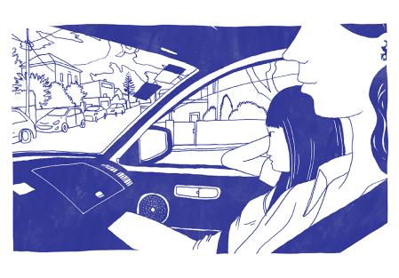 Ilustración de Bernardo P. Carvalho para 'Mary John' de Ana Pessoa