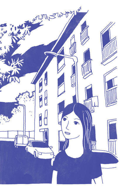 Ilustración de Bernardo P. Carvalho para 'Mary John' de Ana Pessoa