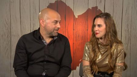 María y Carlos en 'First Dates'