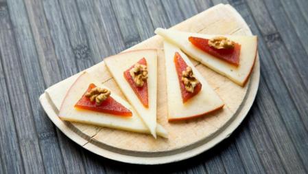 Idiazábal con membrillo, una combinación deliciosa