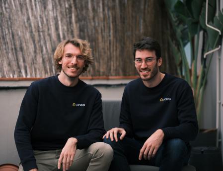 Daniel Carmona (CEO) y Dani Torramilans (CTO) de la startup Aldara