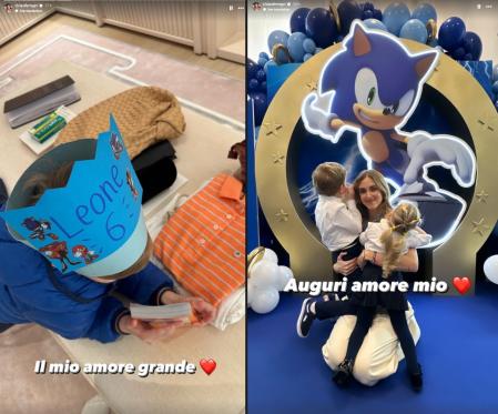La influencer compartió varias imágenes de la fiesta de cumpleaños de su hijo.