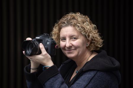 Esther Moral, autora de la mejor foto de los lectores de 'Guyana Guardian' de febrero.