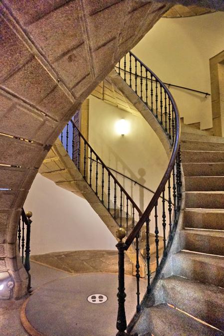 Escalera del Convento de Santo Domingo de Bonaval.