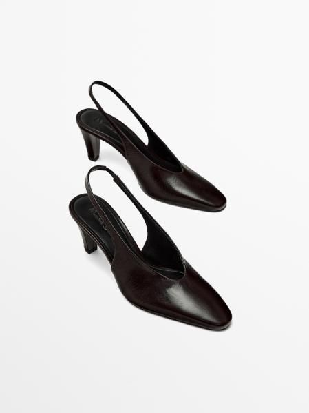 Salones destalonados de Massimo Dutti