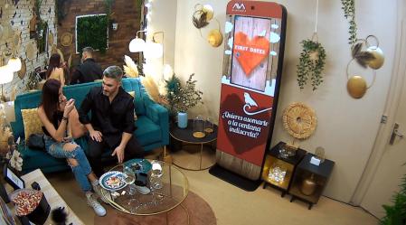 Germán y Elena en 'First Dates'