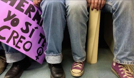 Imagen de 'No estás sola', el documental de Netflix sobre La Manada