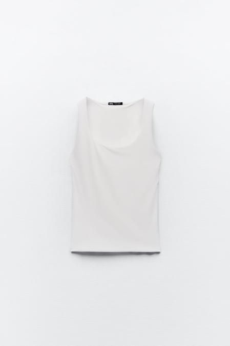 Camiseta de tirantes de Zara