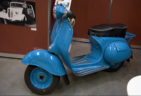 La Vyatka VP150, era la copia sociética de la Vespa
